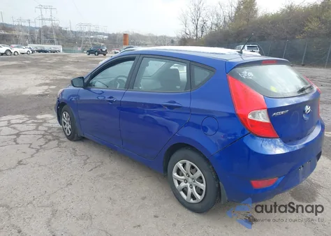 2012 Hyundai Accent Gs from USA, damaged, VIN KMHCT5AE9CU023801